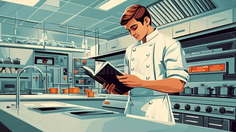 کتاب طراحی آشپزخانه صنعتی